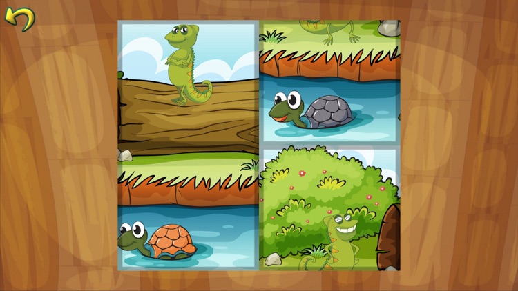 Wild animals kids puzzle games screenshot-3