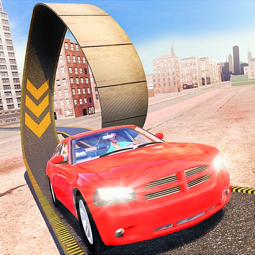 Stunt Car Drive Hero iOS App