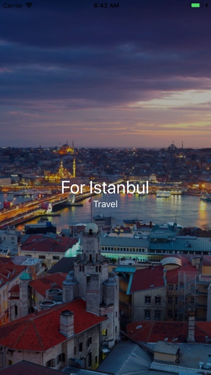 For Istanbul Travel Guide