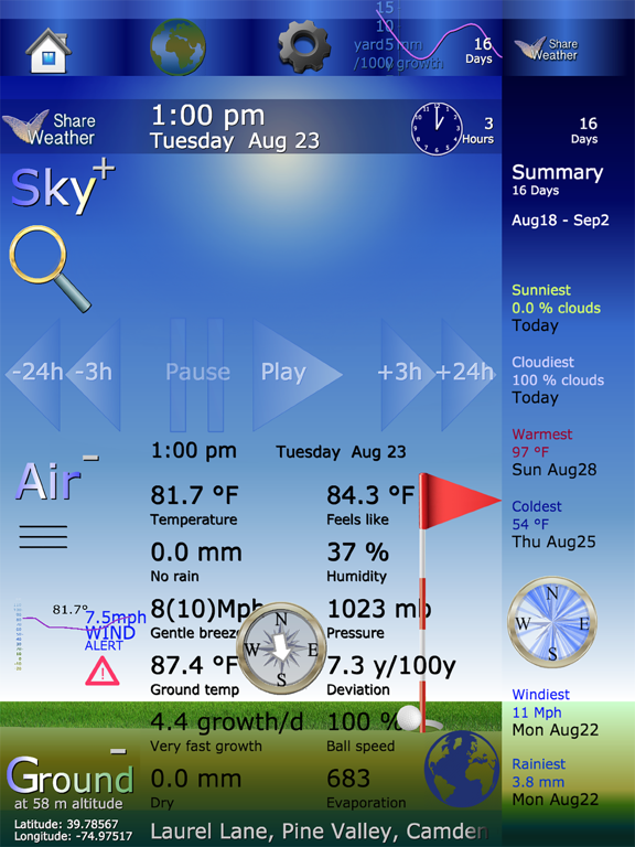 ShareWeather GOLF Proのおすすめ画像2