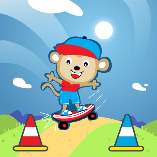 MONKEY RIDE SKATEBOARD