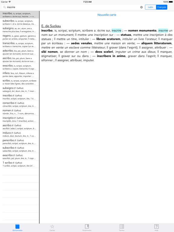 【图】Tabula (Dictionnaire Latin)(截图3)