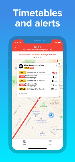 Atlanta Transit • MARTA Times(圖5)-速報App