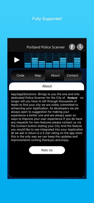 Portland Police Scanner Radio