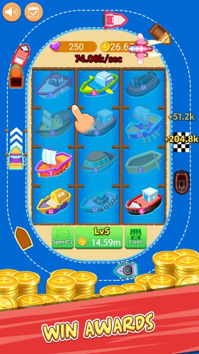 idle Ship - Merge game screenshot 3