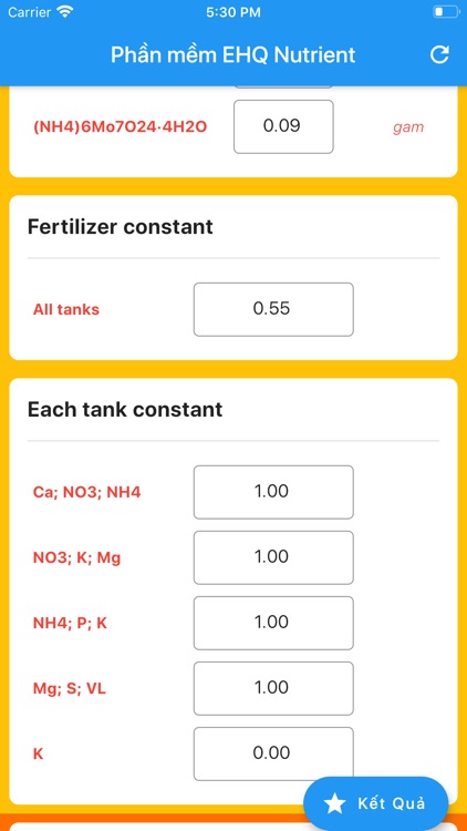 EHQ Nutrient