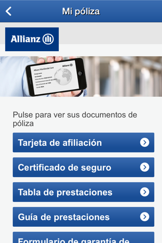 Allianz MyHealth screenshot 3