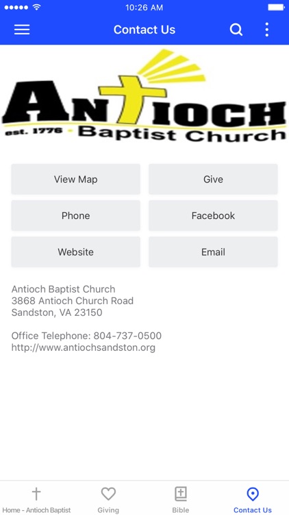 Antioch Baptist of Sandston