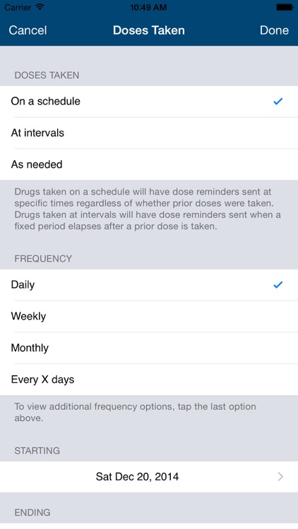 Dosecast: My Pill Reminder App screenshot-3