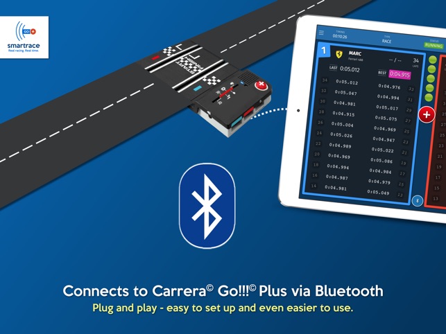 SmartRace für Carrera GO Plus im App Store