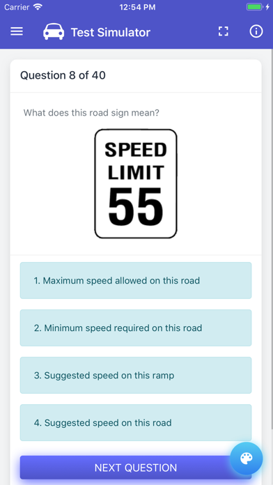 Louisiana OMV Permit Test screenshot 2