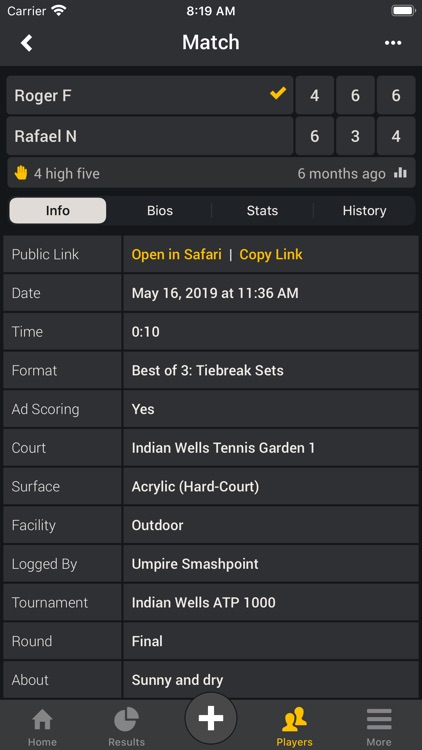 Smashpoint Tennis Tracker screenshot-4