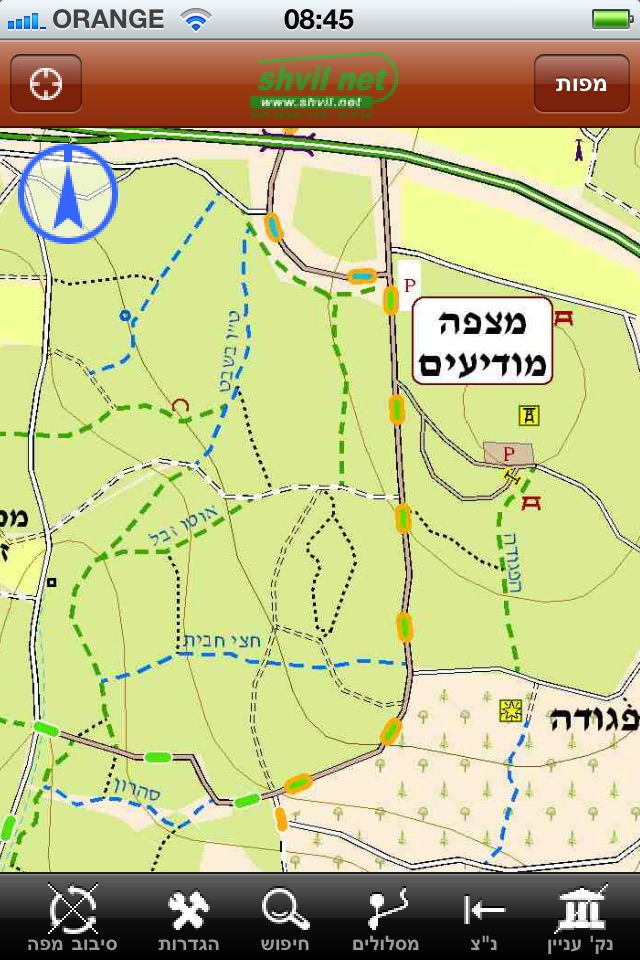 Shvilnet Maps screenshot 3