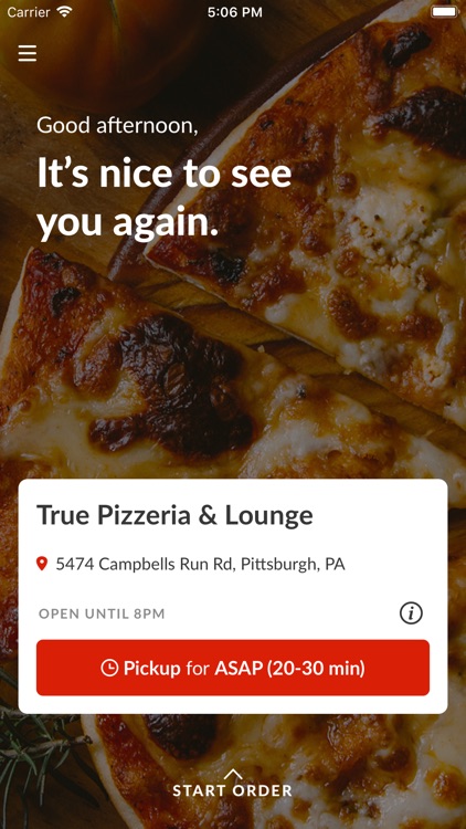 True Pizzeria & Lounge