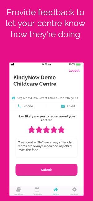 KindyNow Childcare booking App(圖4)-速報App