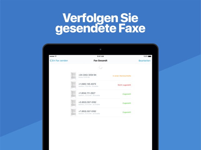 Fax App Faxen Senden Efax Im App Store