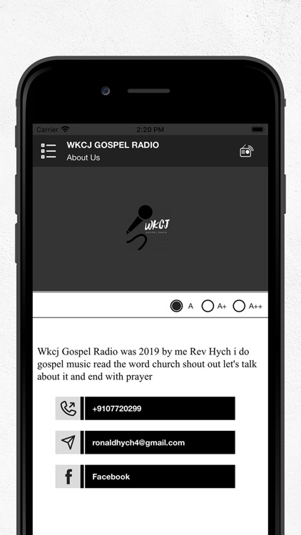 WKCJ GOSPEL RADIO screenshot-3