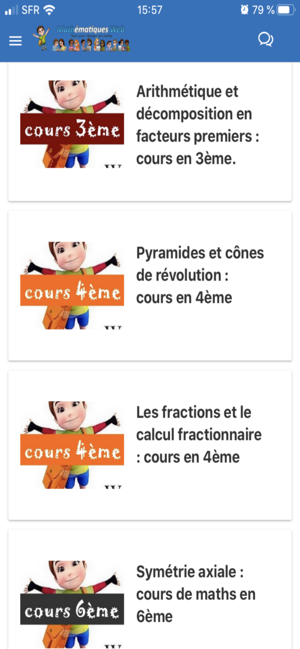 Mathématiques Web(圖2)-速報App