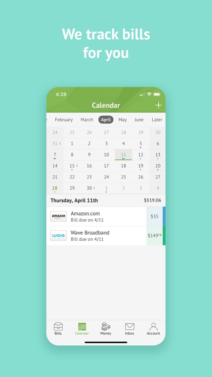 Prism Pay Bills, Bill Reminder