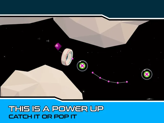 Asterings: Space Hoop Rush, game for IOS