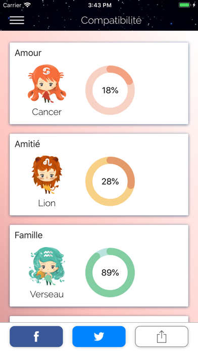 Screenshot #2 pour Horoscope Gémeaux du Jour