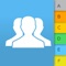 ContactsXL is a full featured contact app that allows you to: