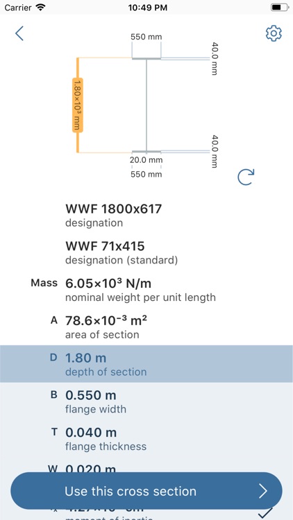 Deflection Beam Calculator screenshot-6