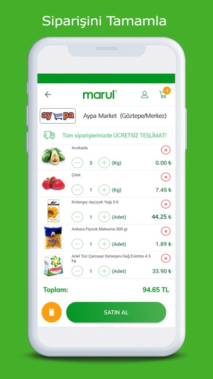 Marul - Online Market Siparişi screenshot-7