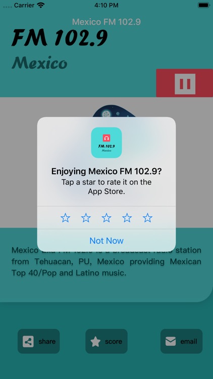 Mexico FM 102.9 screenshot-3