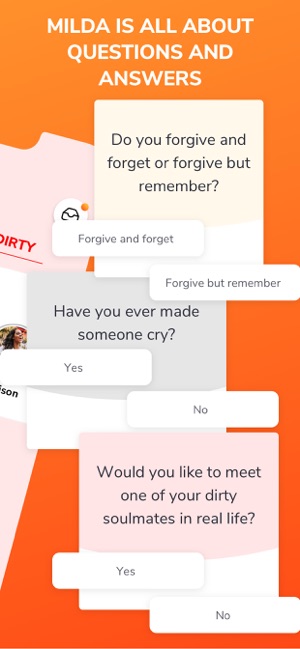 Milda - Answers & Dating(圖2)-速報App