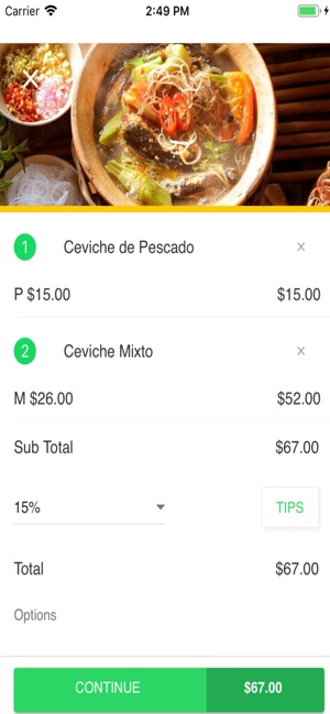 Fusion Peruvian Restaurant(圖3)-速報App