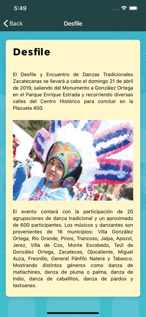 Festival Cultural Zacatecas(圖4)-速報App