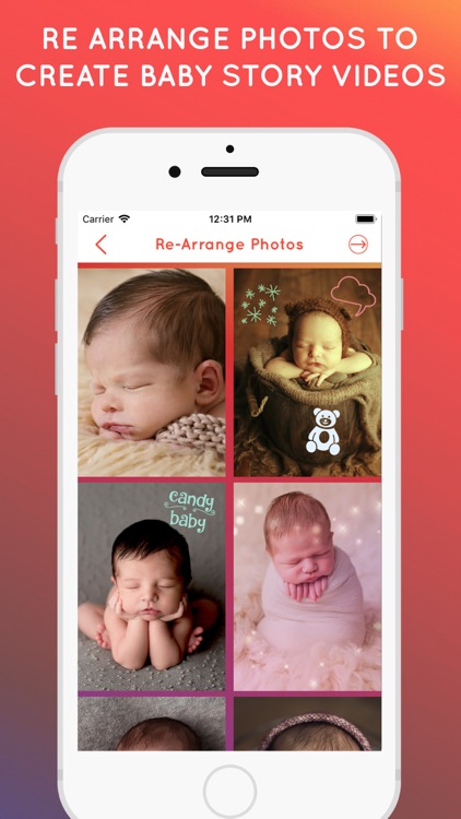 Baby Story Photo Video Maker screenshot-4