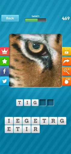 Close Up Pics - Fun Word Games - Screenshot 1