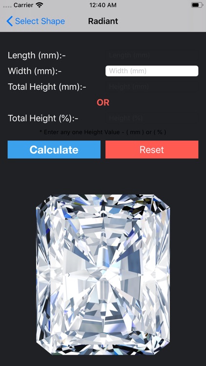 Diam Calc Lite screenshot-6