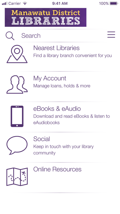 How to cancel & delete Manawatu District Libraries from iphone & ipad 1