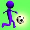 Fun Soccer game, aim, kick and score goals like a football star