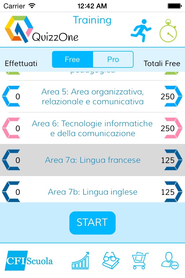 QuizzOne - Scuola screenshot 2