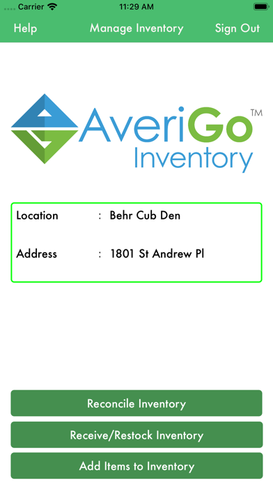 AveriGo Inventory screenshot 2