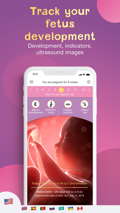 Pregnancy Tracker and Baby app
