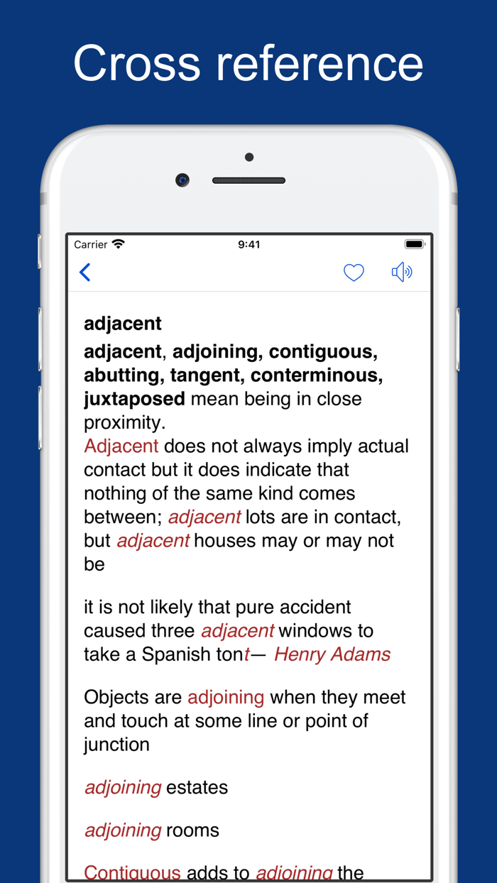 Advanced English Thesaurus