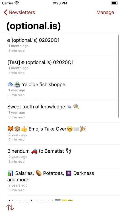 Newsletters
