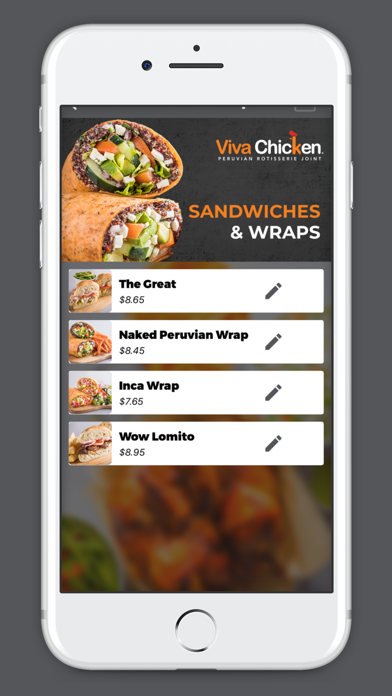 Viva Chicken App screenshot 4