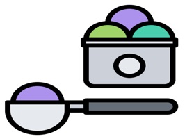 The IceCreamBe is a small sticker, which are show the 50 Ice-Cream sticker in cartoon