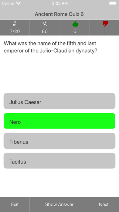 Ancient Rome Quizzes screenshot 3