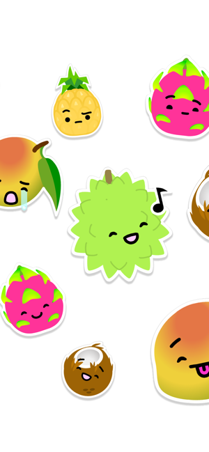 Tropical Tribe Animated Emoji(圖3)-速報App