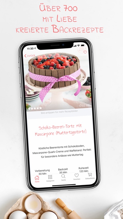 Backen macht glücklich