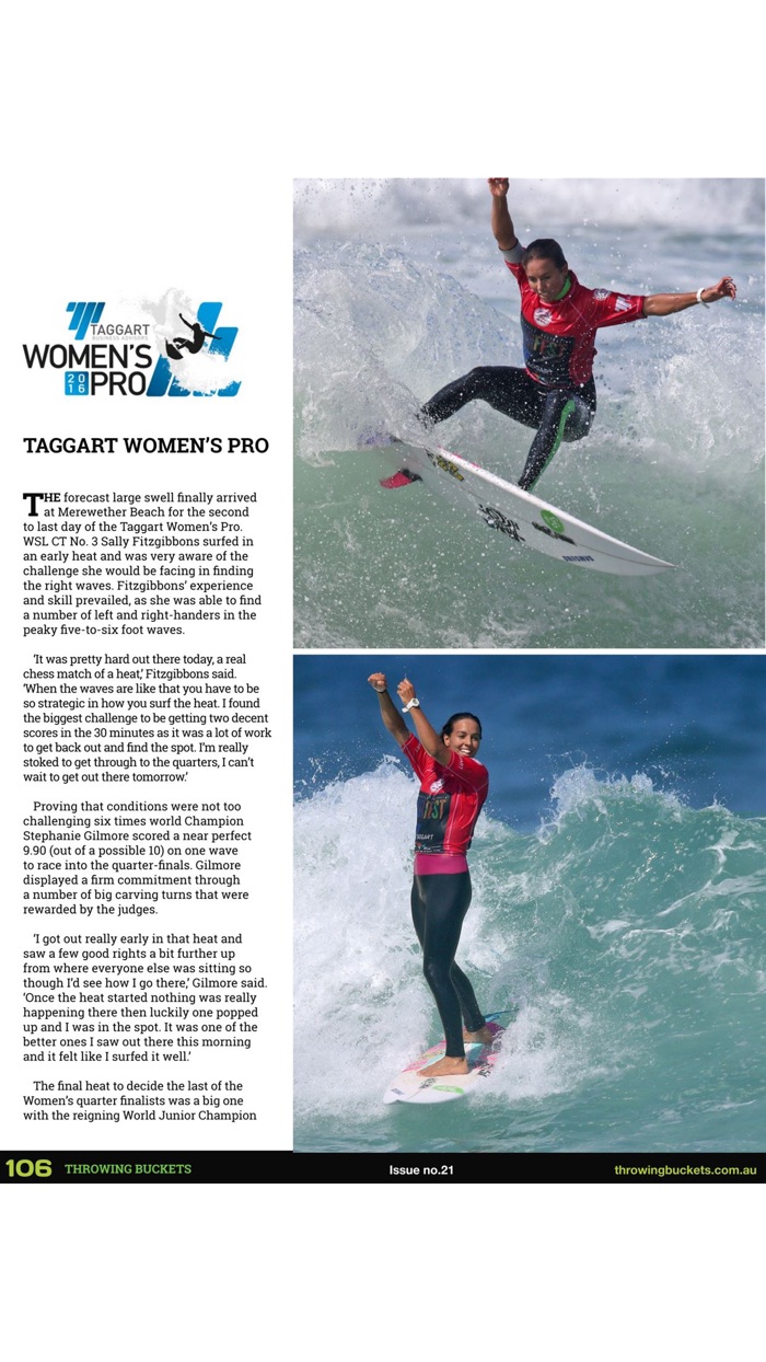 Throwing Buckets Magazine