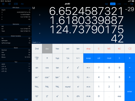 PCalc - The Best Calculator screenshot