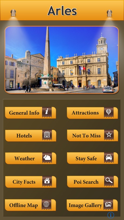 Arles Offline Map City Guide